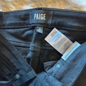 Paige verdugo ultra skinny black jeans size 26